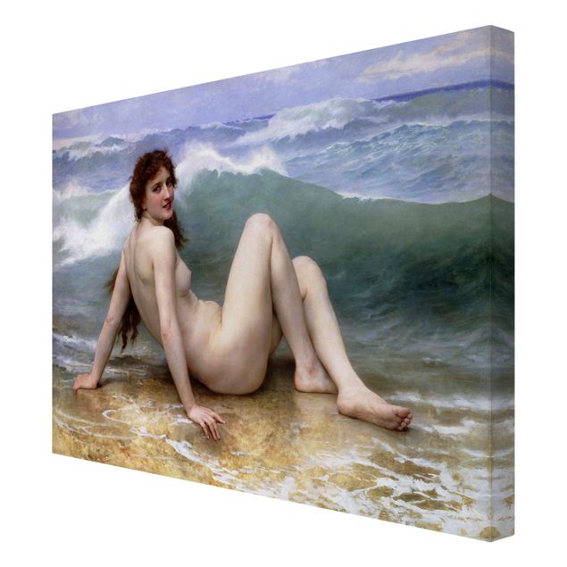 Quadros atos e eróticos William Adolphe Bouguereau - The Wave