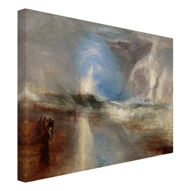 Quadros paisagens William Turner - Rockets And Blue Lights (Close At Hand) To Warn Steamboats Of Shoal Water