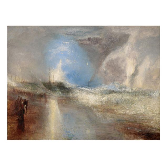 Quadros praia William Turner - Rockets And Blue Lights (Close At Hand) To Warn Steamboats Of Shoal Water
