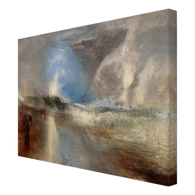 Quadros mar William Turner - Rockets And Blue Lights (Close At Hand) To Warn Steamboats Of Shoal Water