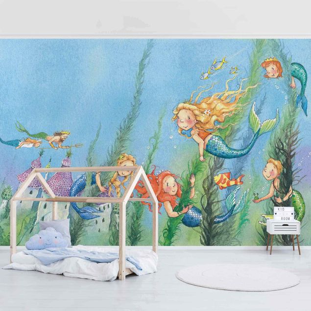 papel de parede moderno Matilda The Mermaid Princess