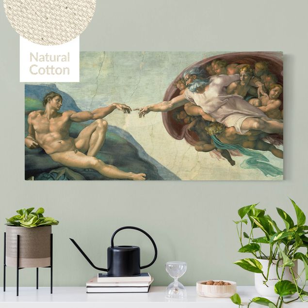 Telas decorativas Itália Michelangelo - Sistine Chapel