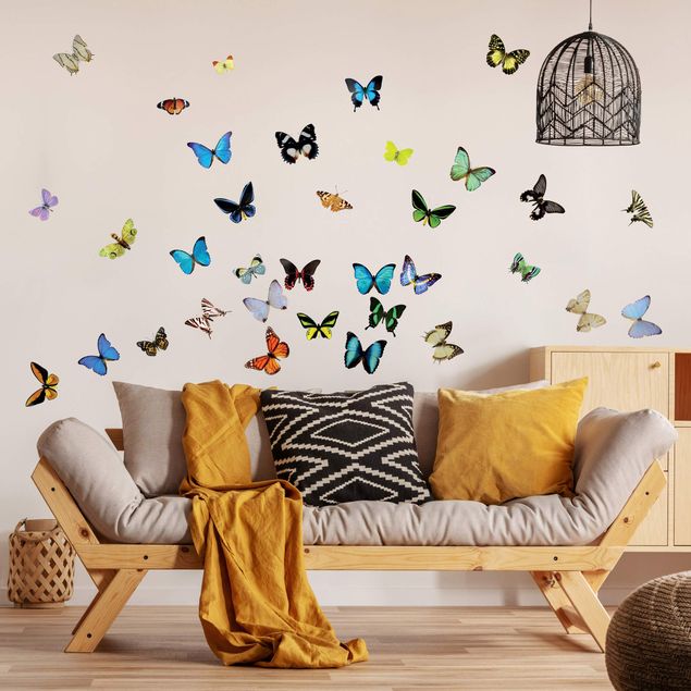 adesivos de parede No.51 Butterflies Set 2
