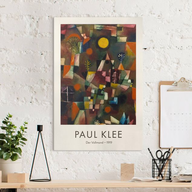 Quadros por movimento artístico Paul Klee - The Full Moon - Museum Edition