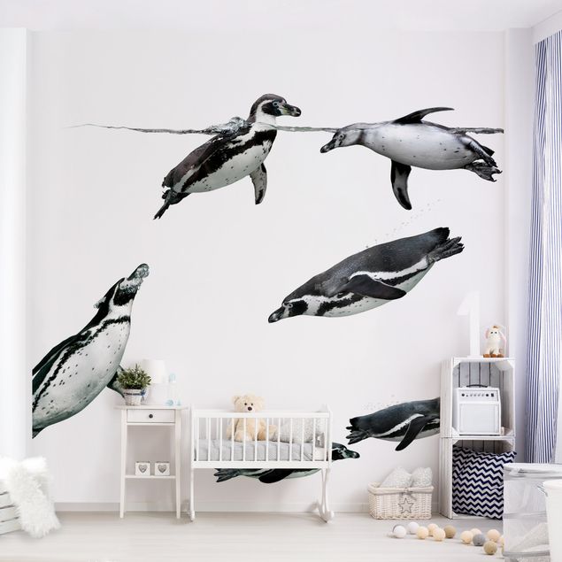 papel de parede moderno Penguin
