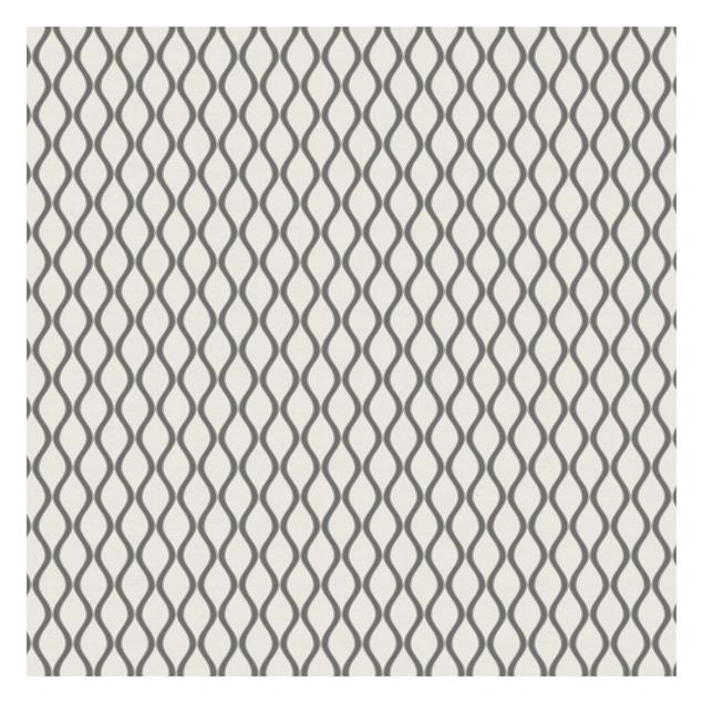 Papel de parede cinza Retro Pattern With Waves In Anthracite