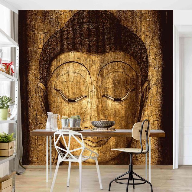 Papel de parede zen Smiling Buddha