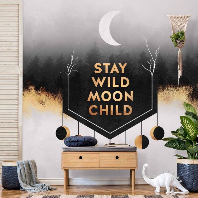 Quadros de Elisabeth Fredriksson Stay Wild Moon Child