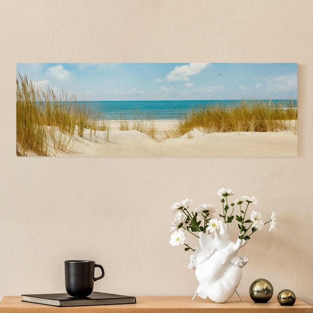 Telas decorativas dunas Beach On The North Sea