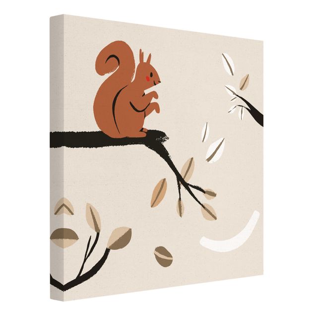 Quadros decorativos Cute Animal Illustration - Squirrel
