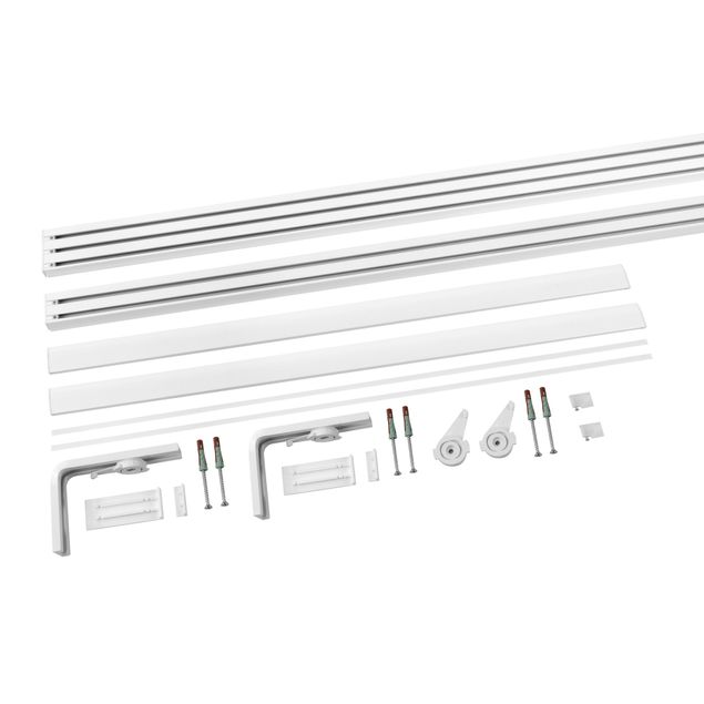 Acessórios Complete mounting kit for sliding panel curtains