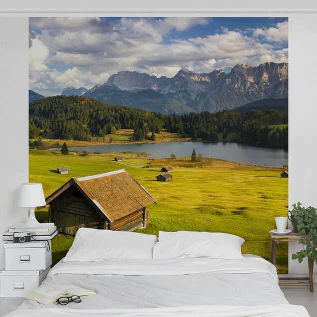 papel de parede moderno Geroldsee Lake Upper Bavaria