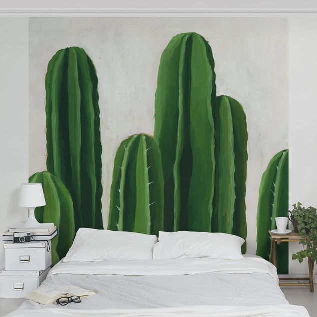 Papel de parede com flores Favorite Plants - Cactus