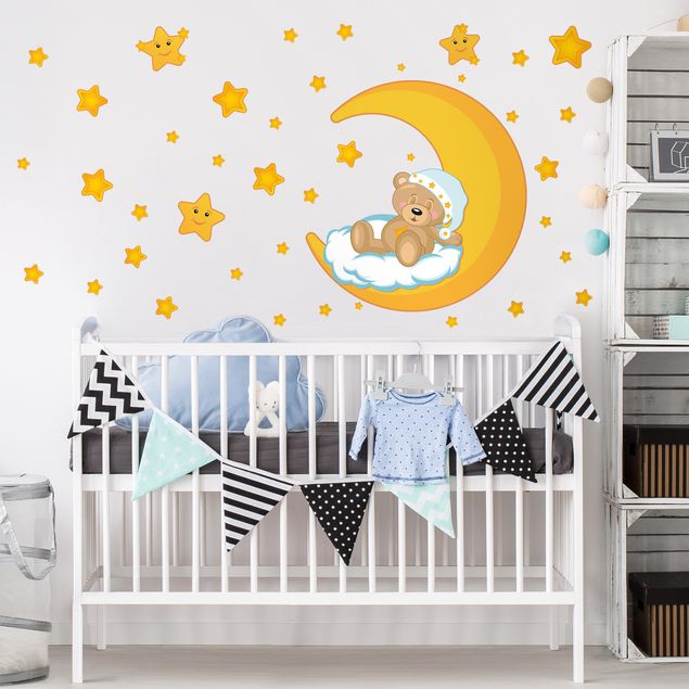 decoração para quartos infantis Teddy starry sky dream mega set
