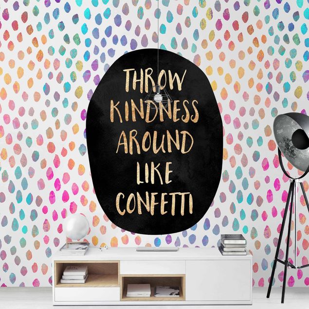 Mural de parede Throw Kindness Around Like Confetti