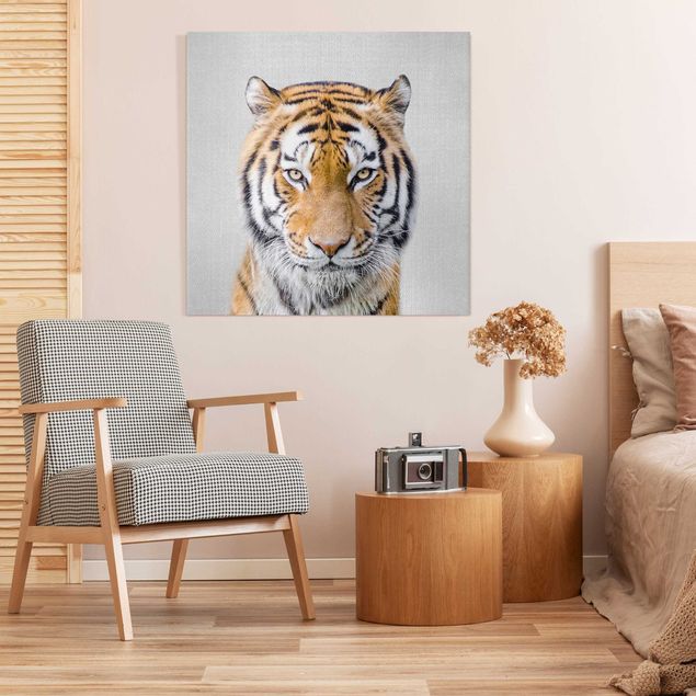 Telas decorativas tigres Tiger Tiago