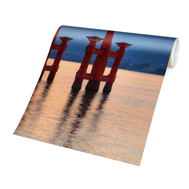Papel de parede cidades Torii At Itsukushima