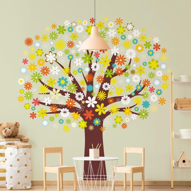 Decoração para quarto infantil Tree Of Flowers