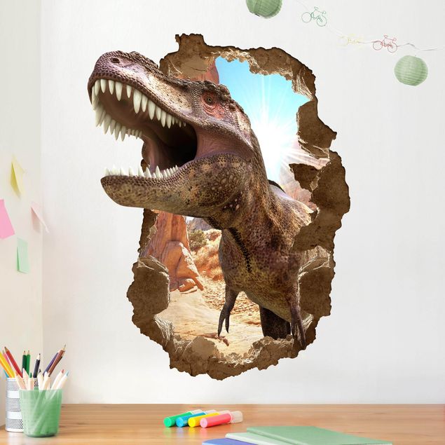 Autocolantes de parede dinossauros Tyrannosaurus Rex