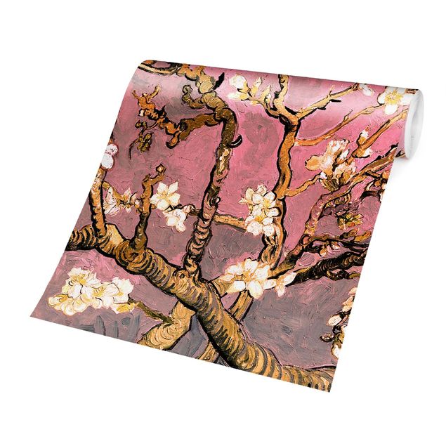 Quadros por movimento artístico Vincent Van Gogh - Almond Blossom In Antique Pink