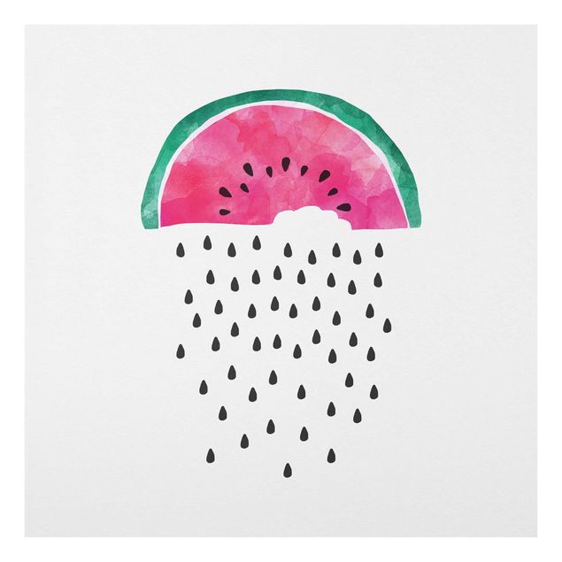 decoração quadros Watermelon Rain