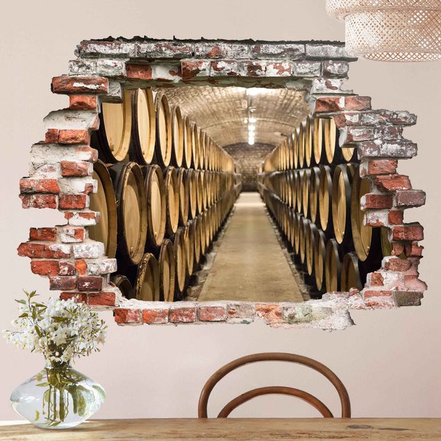 Autocolantes parede Wine cellar