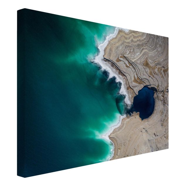 quadro decorativo mar Wild Coastal Bay In Israel