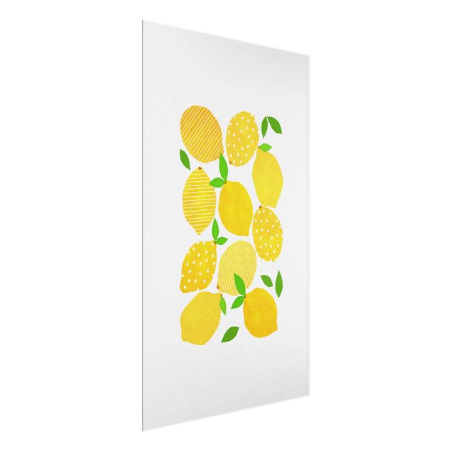 Quadros modernos Lemon With Dots