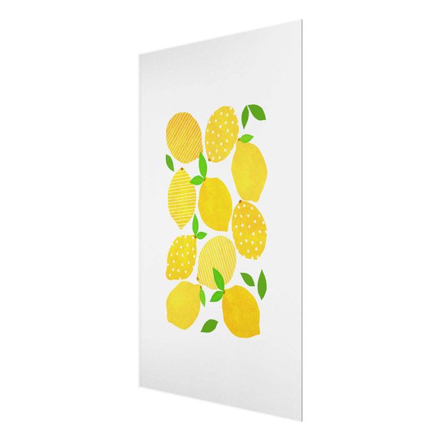 Quadros decorativos Lemon With Dots