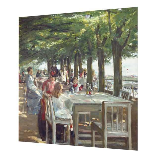 Quadros de Max amorrmann Max Liebermann - The Restaurant Terrace Jacob