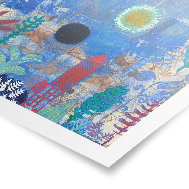 Posters abstratos Paul Klee - Sunken Landscape