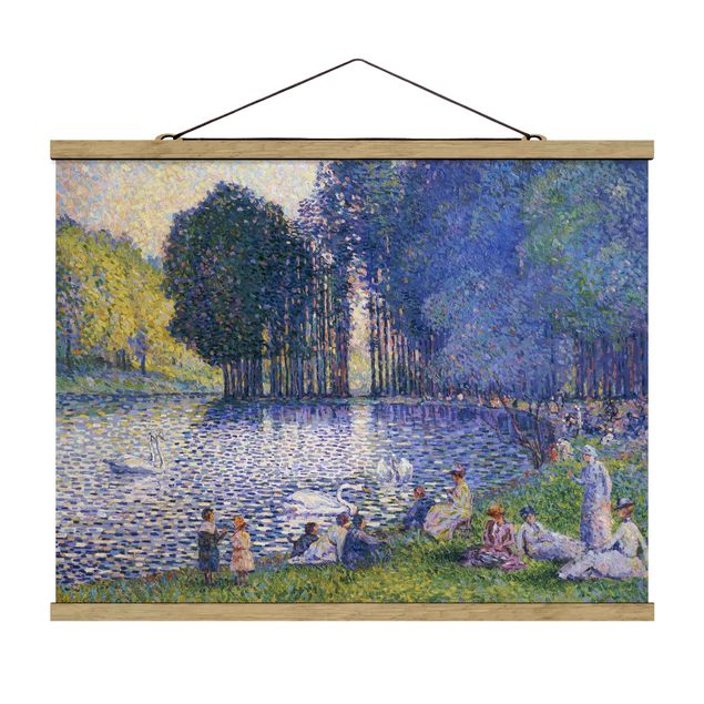 Quadros por movimento artístico Henri Edmond Cross - The Lake In The Bois De Boulogne