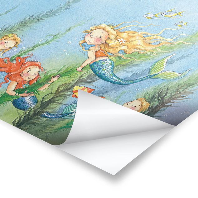 poster decoração Matilda The Mermaid Princess