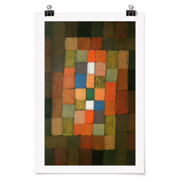 Posters abstratos Paul Klee - Static-Dynamic Increase