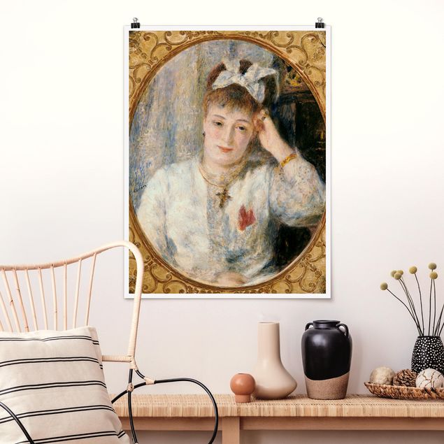 decoraçao cozinha Auguste Renoir - Portrait of Marie Murer