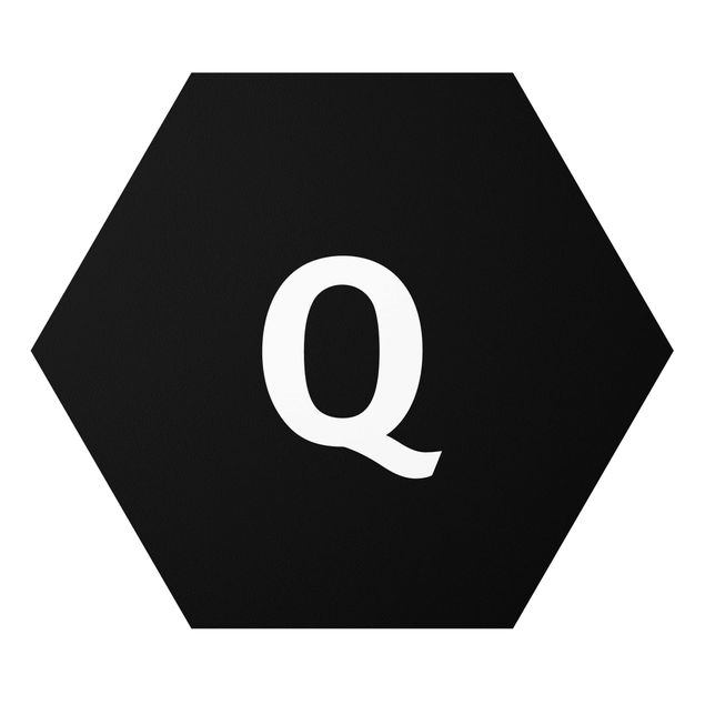 Quadros forex Letter Black Q