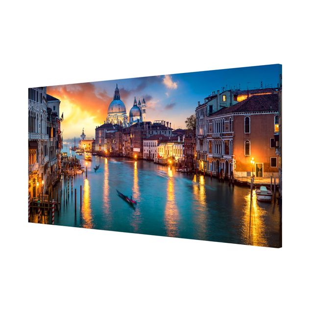 quadros de paisagens Sunset in Venice