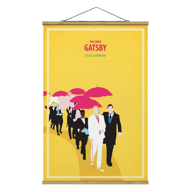 quadros modernos para quarto de casal Film Poster The Great Gatsby II