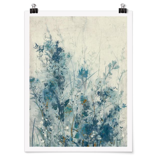 quadro com flores Blue Spring Meadow I