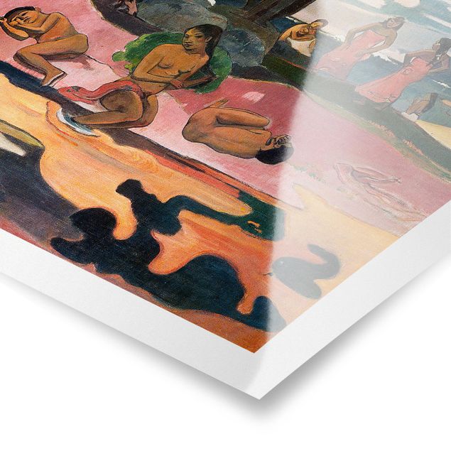quadros sobre o mar Paul Gauguin - Day Of The Gods (Mahana No Atua)