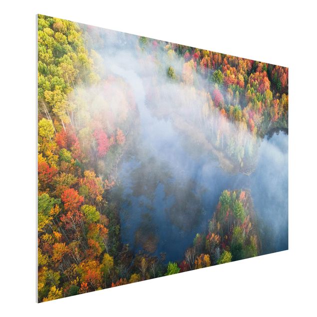 decoraçao para parede de cozinha Aerial View - Autumn Symphony