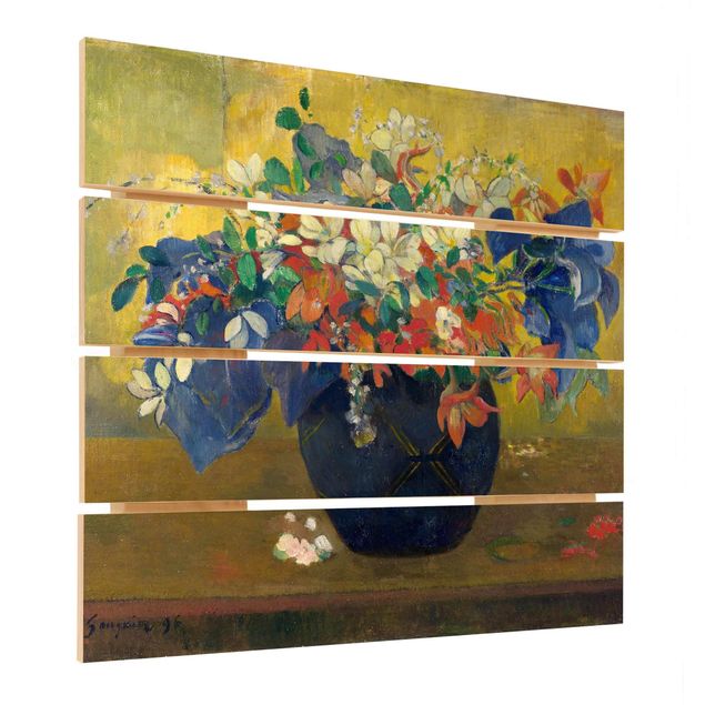 Quadros de Paul Gauguin Paul Gauguin - Flowers in a Vase