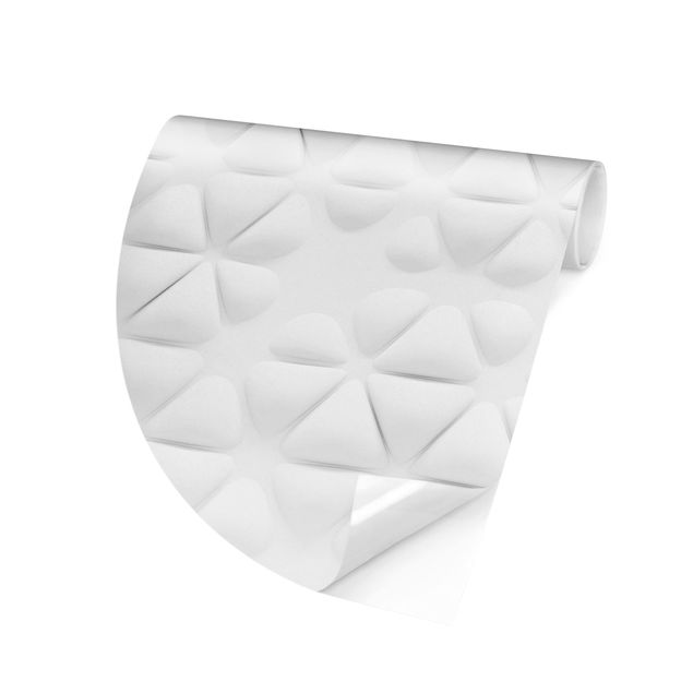 papel de parede para quarto de casal 3d Abstract Triangles In 3D