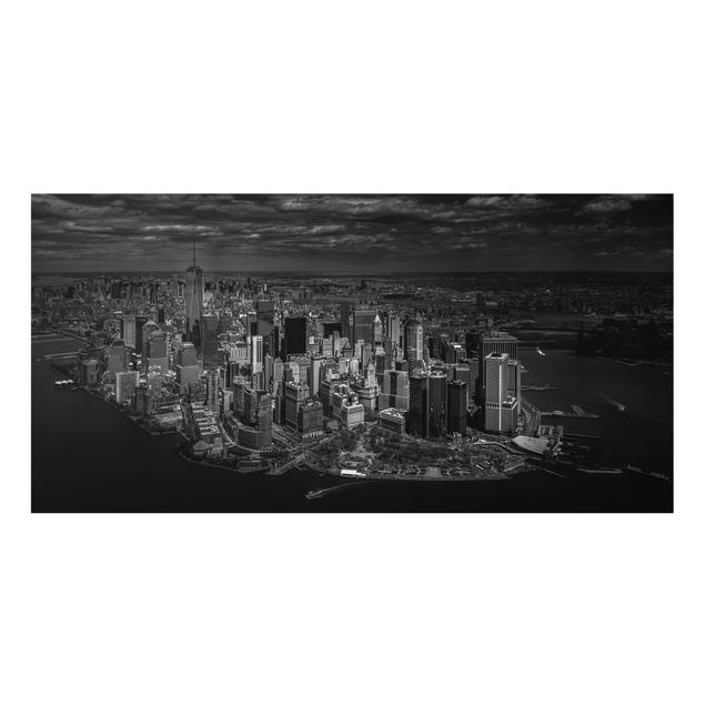 Painel anti-salpicos de cozinha New York - Manhattan From The Air