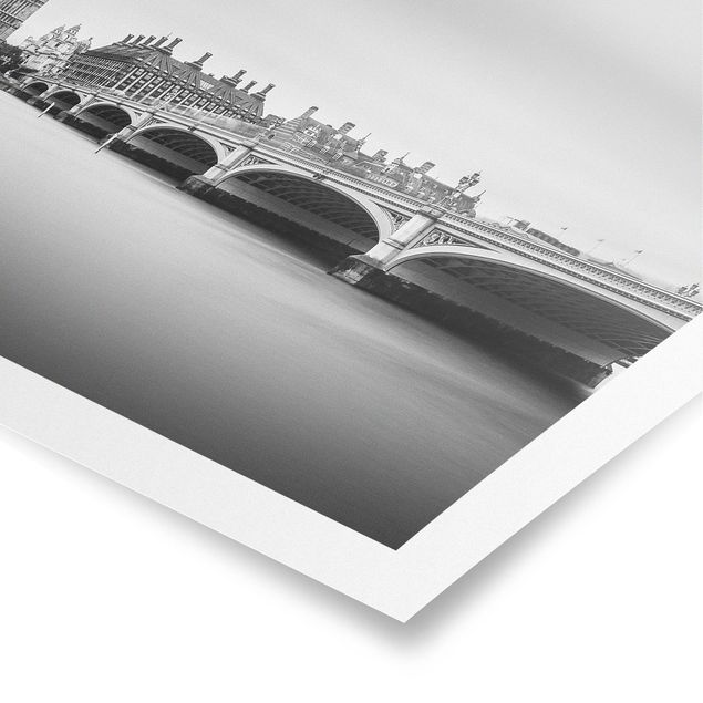 Quadros cidades Westminster Bridge And Big Ben