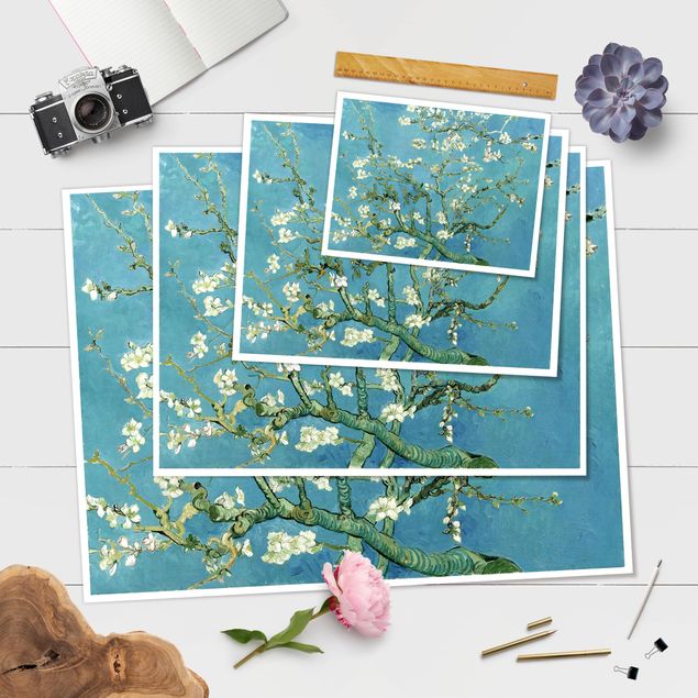 Posters quadros famosos Vincent Van Gogh - Almond Blossoms