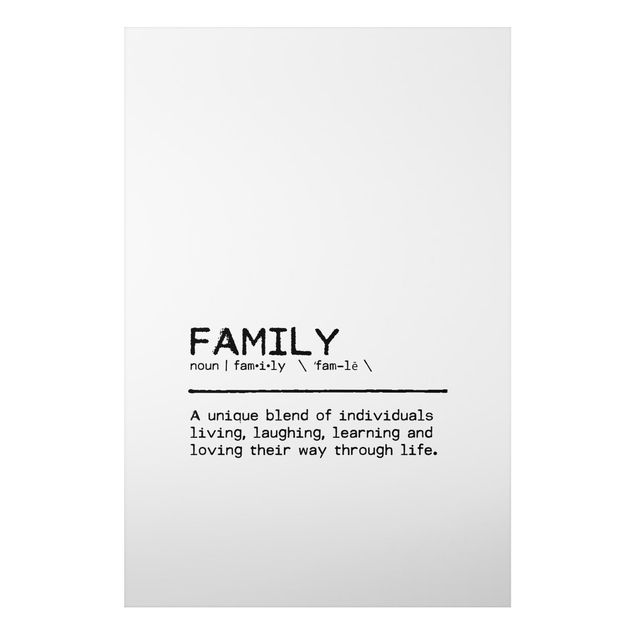 Quadros família Definition Family Unique