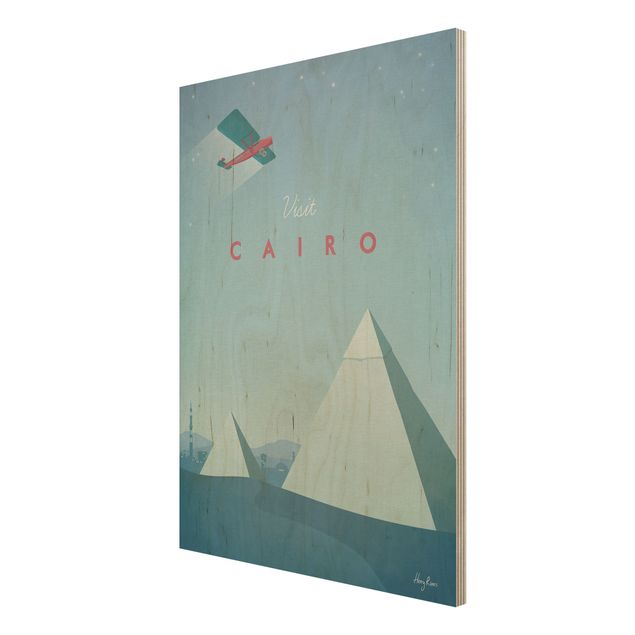 Quadros de Henry Rivers Travel Poster - Cairo