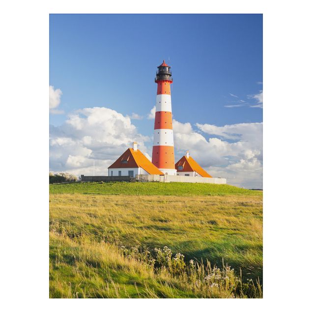 quadros de paisagens Lighthouse In Schleswig-Holstein