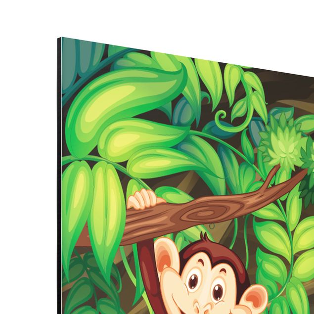 Quadros decorativos Jungle Monkeys